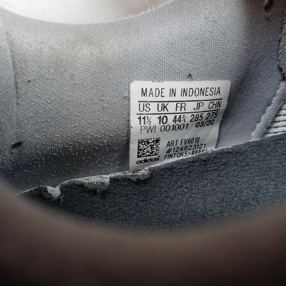 Adidas Supernova Bounce women's gray sz 11.5. running shoe. 135.1pm - Picture 4 of 9